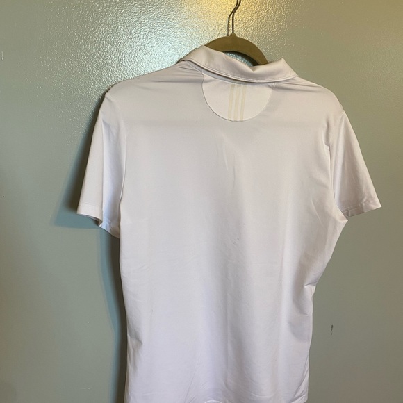 Adidas Golf Shirt Womens Large White - Picture 4 of 4